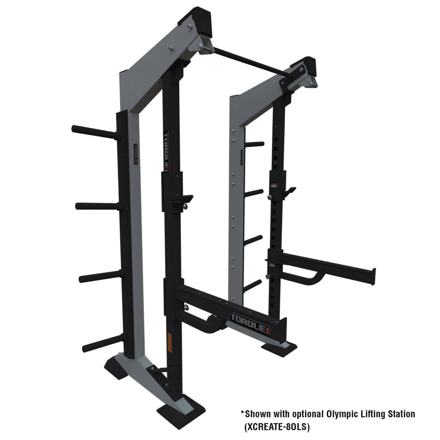 Olympic Lifting Station with Weight Storage