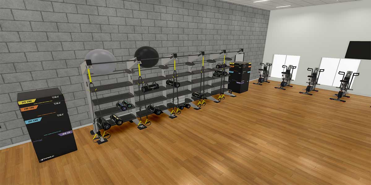X-CREATE 5-MODULE STORAGE – FUNCTIONAL AREA