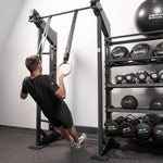 Gymnastic Rings In Use