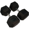 Rubber Hexagon Dumbbell