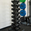 8 Pair Vertical Dumbbell Rack