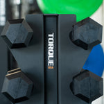 10 Pair Vertical Dumbbell Rack