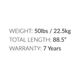 7' Force Hex Barbell