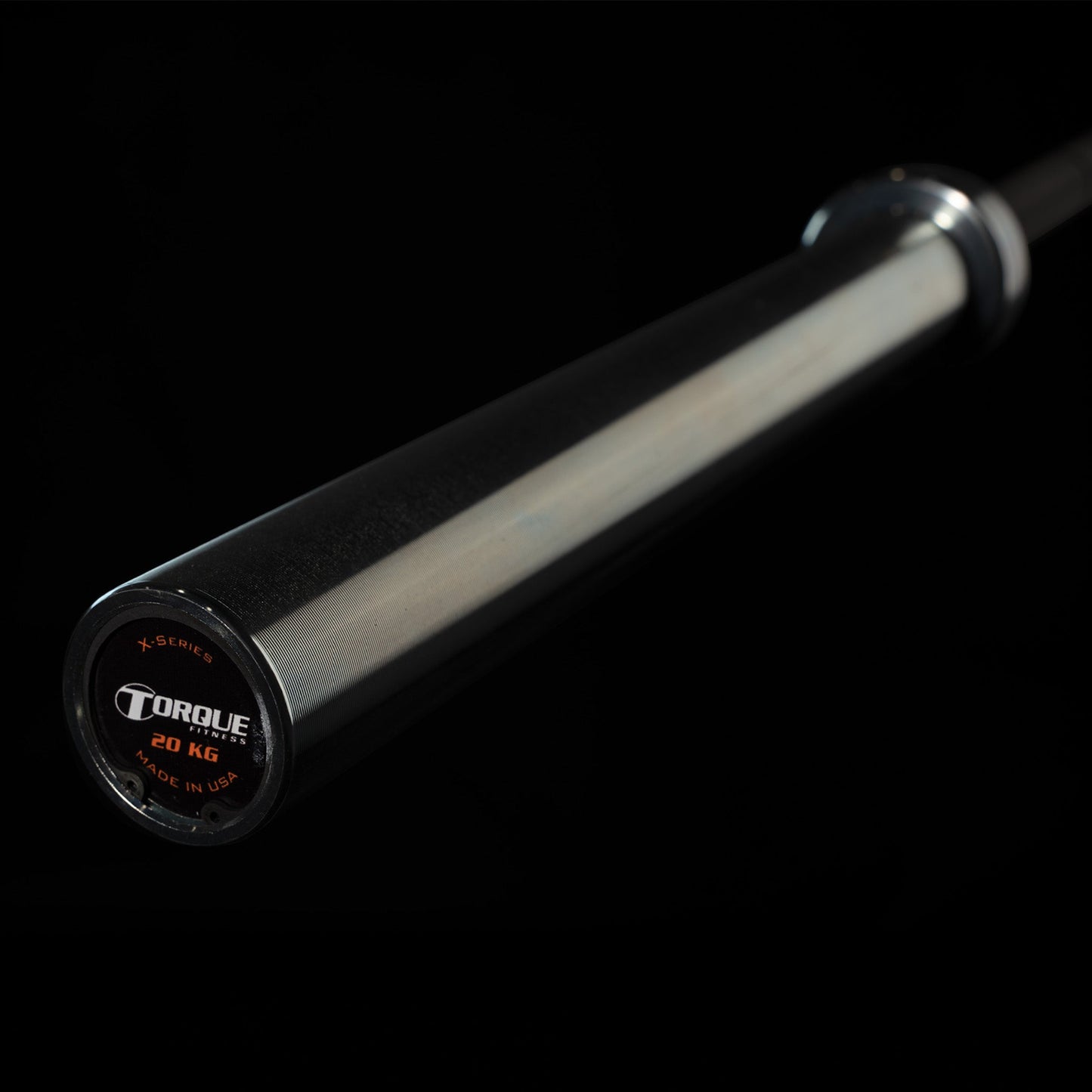 7' USA Black Zinc Olympic Barbell
