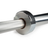7' USA Bright Zinc Olympic Barbell