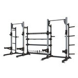 TR1 Double Half Rack with Storage - 8ft