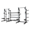 TR1 Double Half Rack with Storage - 8ft