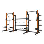 TR1 Double Half Rack with Storage - 8ft