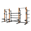 TR1 Double Half Rack with Storage - 8ft