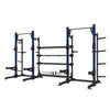 TR1 Double Half Rack with Storage - 8ft