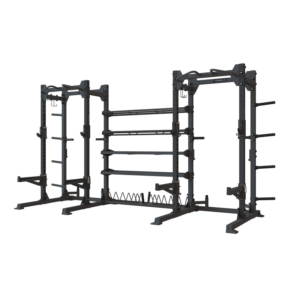 TR2 Double Half Rack With Storage – Fit Into Shape - Commercial