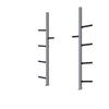 TR2 Vertical Weight Storage
