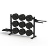 6 Foot Horizontal Weight Storage/Dip/Plyo Rack