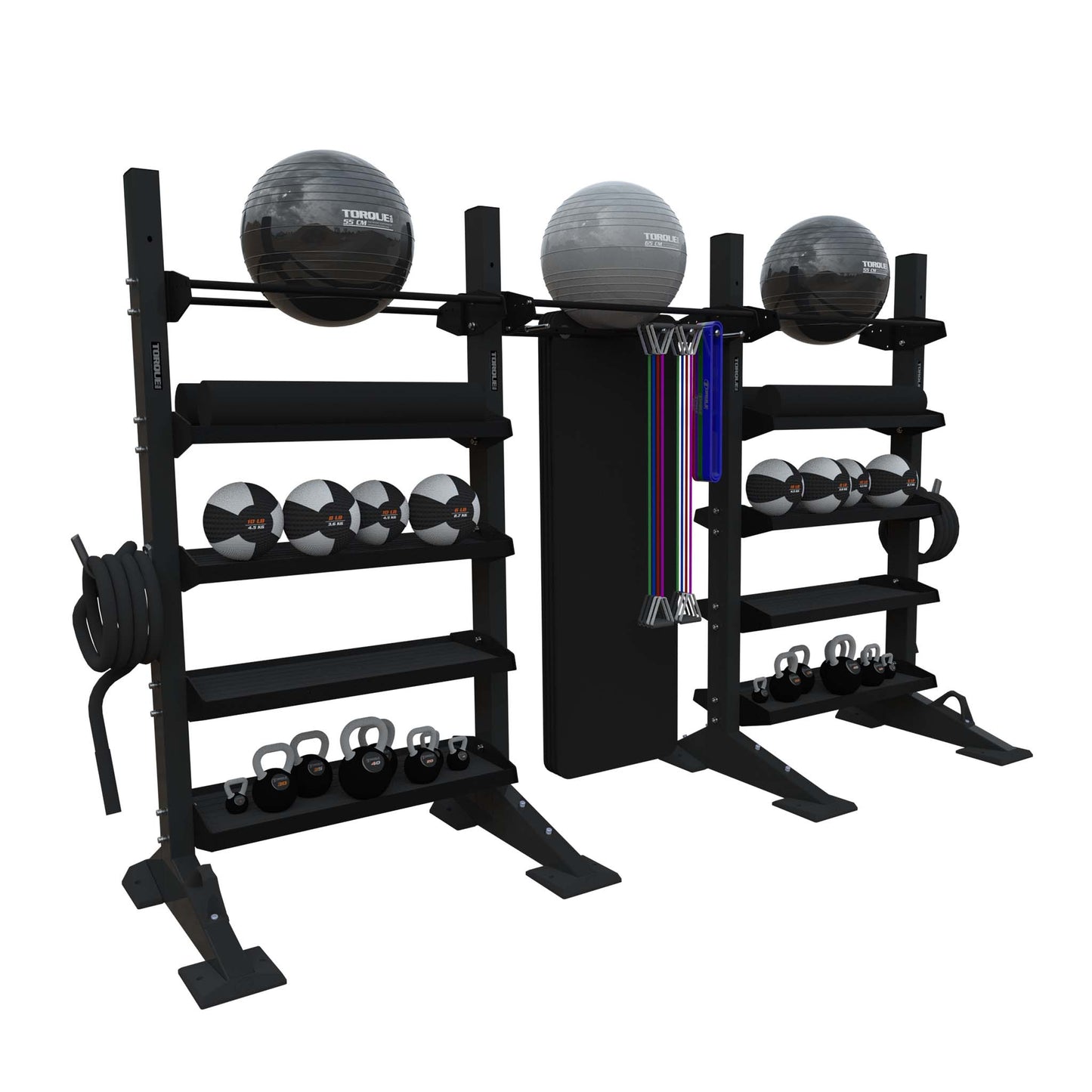 7 Ft (2.1 M) 3-Module Wall Storage System