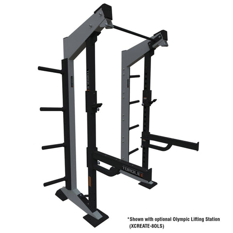 Olympic Lifting Station with Weight Storage