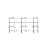 24 X 10 Foot Siege Storage Combination Rack - X1 Package