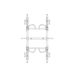 4 X 4 Foot Siege Storage Rack - X1 Package